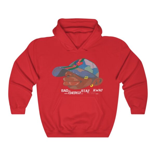 Bad Energy Stay Far Away Hooded Sweatshirt - Image 10