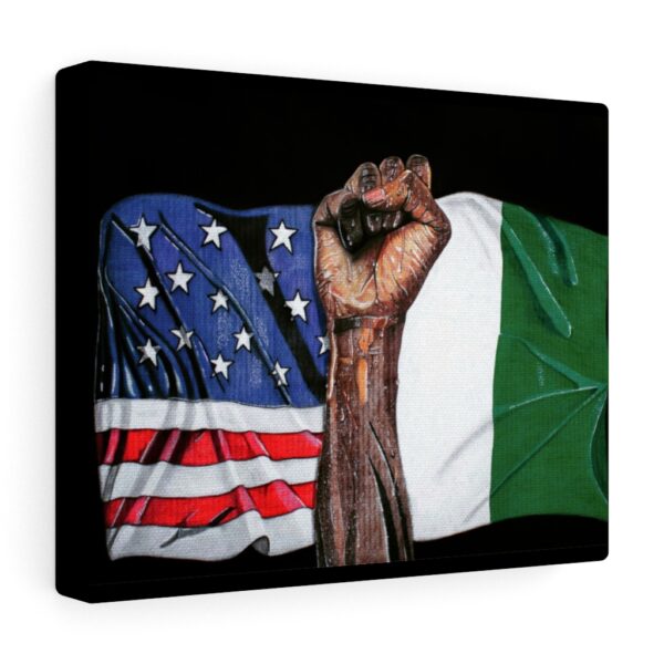 Nigerian-American Canvas Print - Image 4