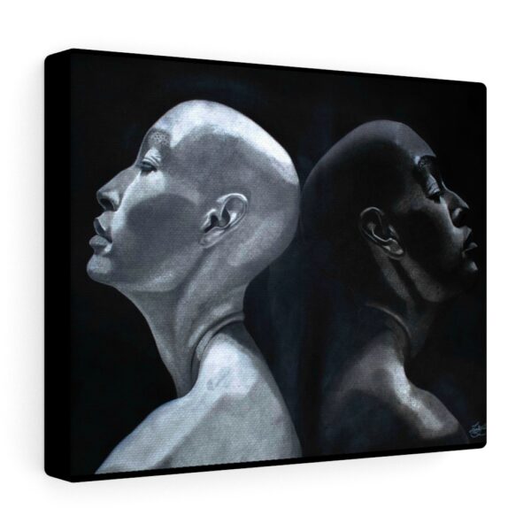 Reflection — Anti-Racism Canvas Print - Image 4