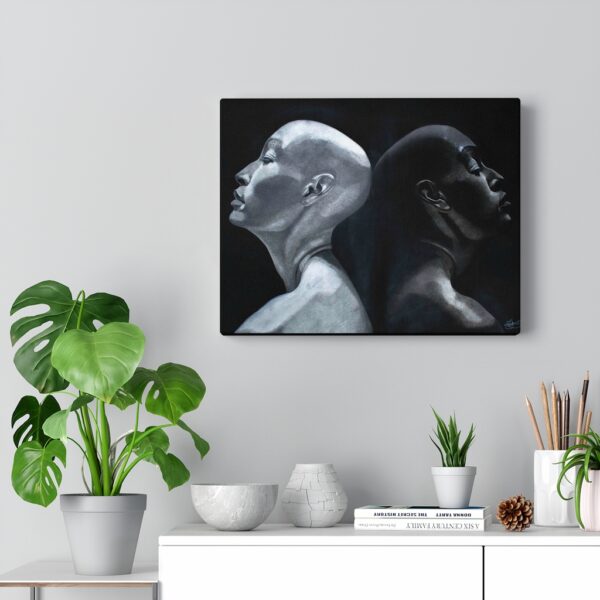 Reflection — Anti-Racism Canvas Print - Image 8