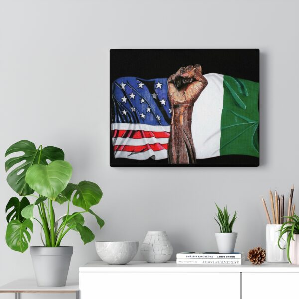 Nigerian-American Canvas Print