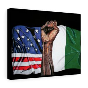 Nigerian-American Canvas Print