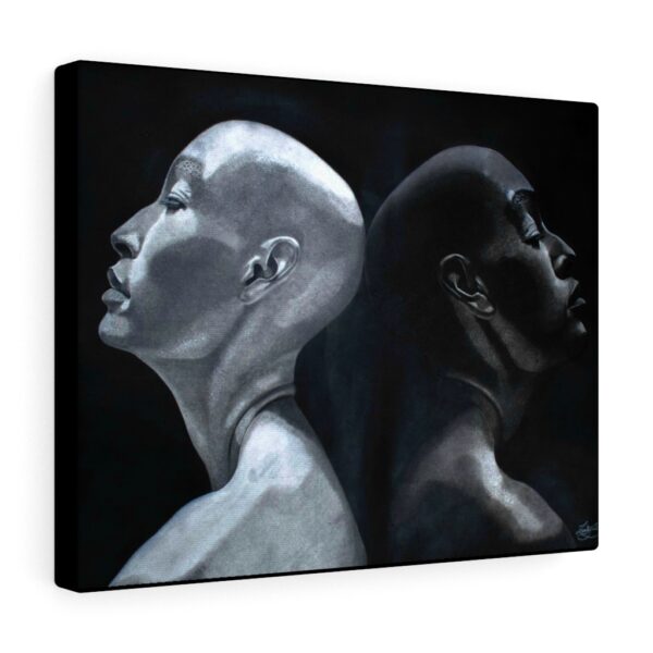 Reflection — Anti-Racism Canvas Print - Image 7