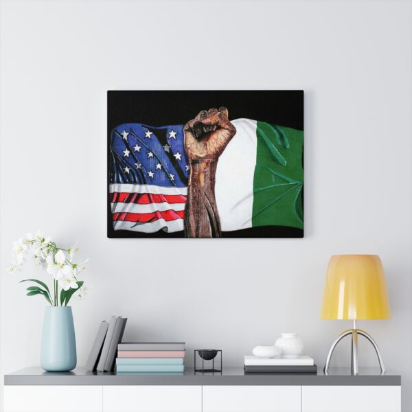 Nigerian-American Canvas Print - Image 11