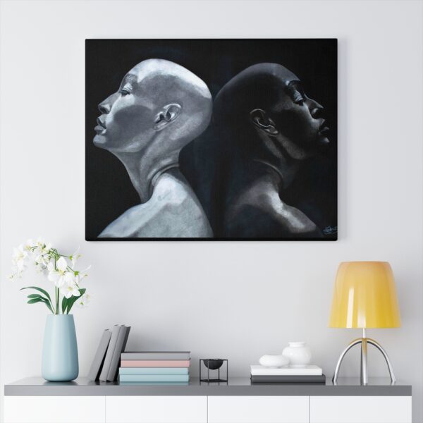 Reflection — Anti-Racism Canvas Print - Image 17