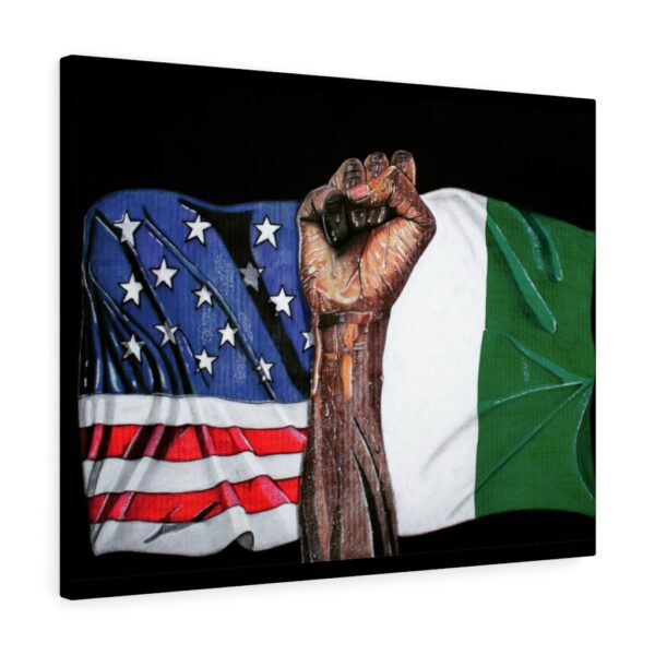 Nigerian-American Canvas Print - Image 13