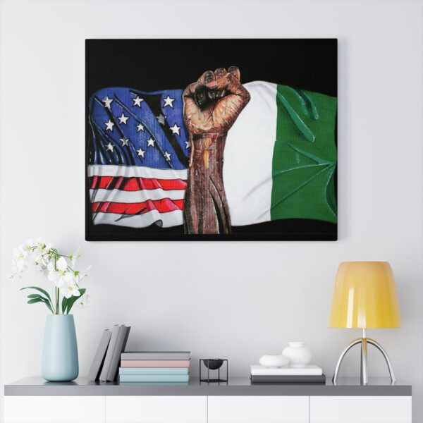 Nigerian-American Canvas Print - Image 14