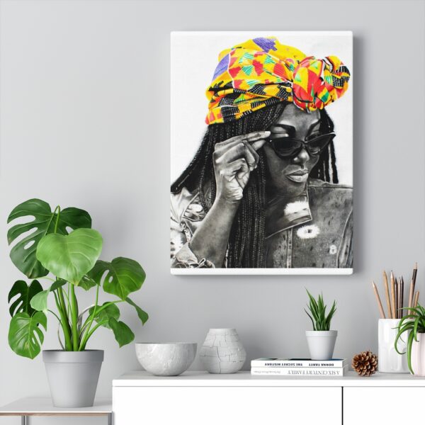 African Attire I Canvas Print - Image 11