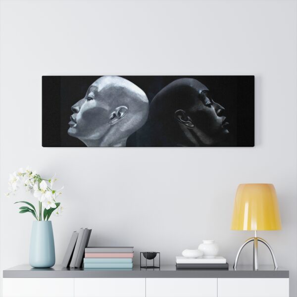 Reflection — Anti-Racism Canvas Print