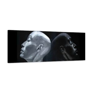 Reflection — Anti-Racism Canvas Print